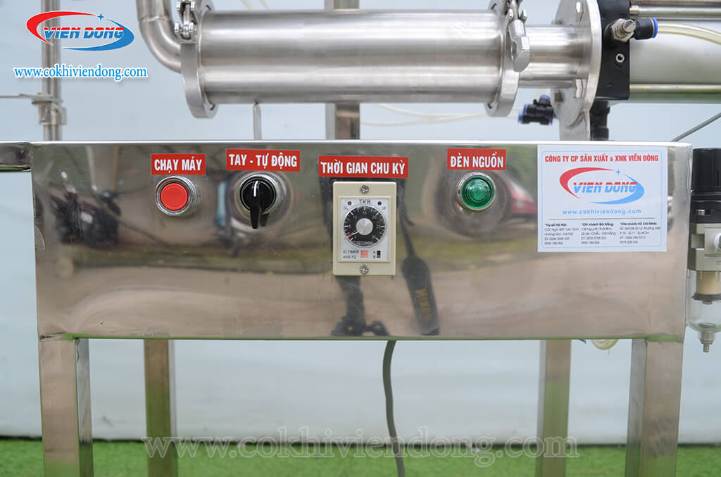 Những ưu điểm nổi bật của máy chiết rót định lượng bằng khí nén CR01